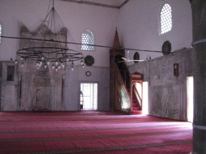 Interior of Green Mosque in Iznik