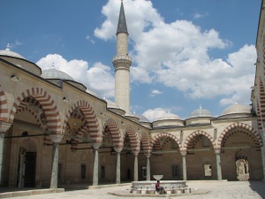 Exterior of Mosque of the 3 Balconies
