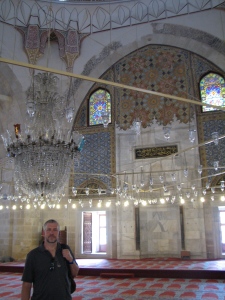Interior of Mosque of the 3 Balconies